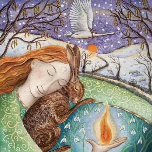 Brigid At Imbolc